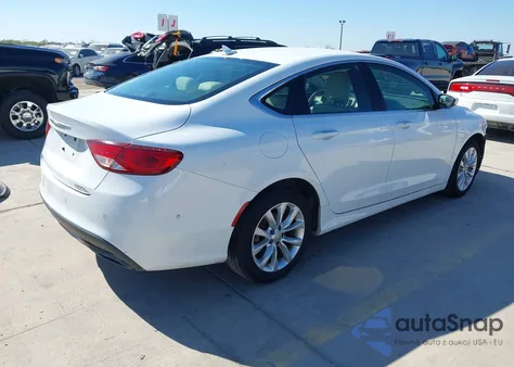 2016 Chrysler 200 C from USA, damaged, VIN 1C3CCCCG8GN119818